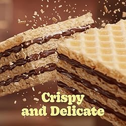 Bauducco Coconut Wafers - Crispy Wafer Cookies With