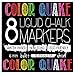 Liquid Chalk Markers 8 Neon Colors.