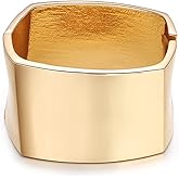 YANCHUN Gold Bangle Bracelets for Women Cuff Bangles Chunky Bracelets Trendy Jewelry Gifts