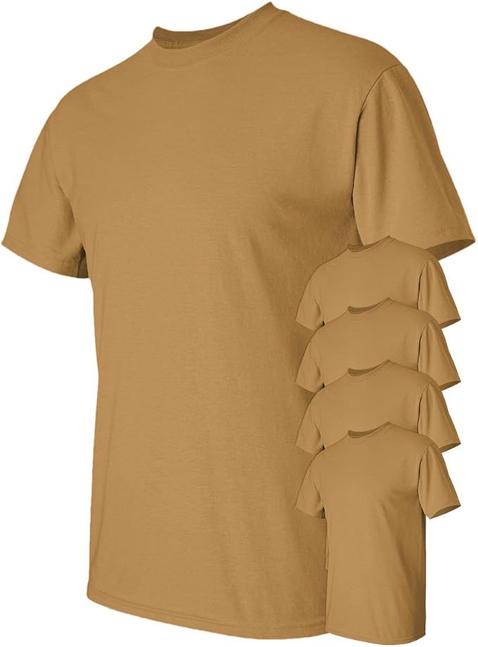 gildan old gold t shirt