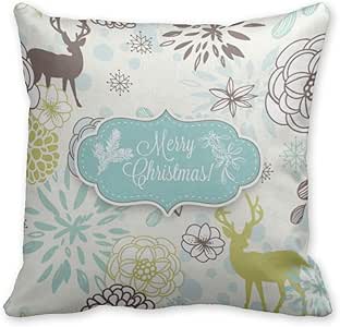 New go Throw Pillow Case Covers Holiday Christmas Printed ...