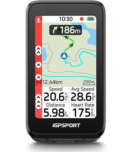 【IGPSPORT】BiNabi Air Amazon.com: iGPSPORT BiNavi Air GPS Bike Computer, 3.0'' Touch