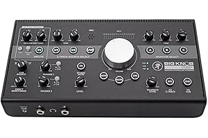 Mackie Big Knob Series, 4x3 Studio Monitor Controller 192kHz USB I/O (BIG KNOB STUDIO PLUS)