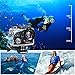 Campark ACT76 Action Camera 4K Ultra HD WiFi Waterproof DV Camcorder Sports Cam with Wireless Remote Control and 2 Pcs Rechargeable Batteries
