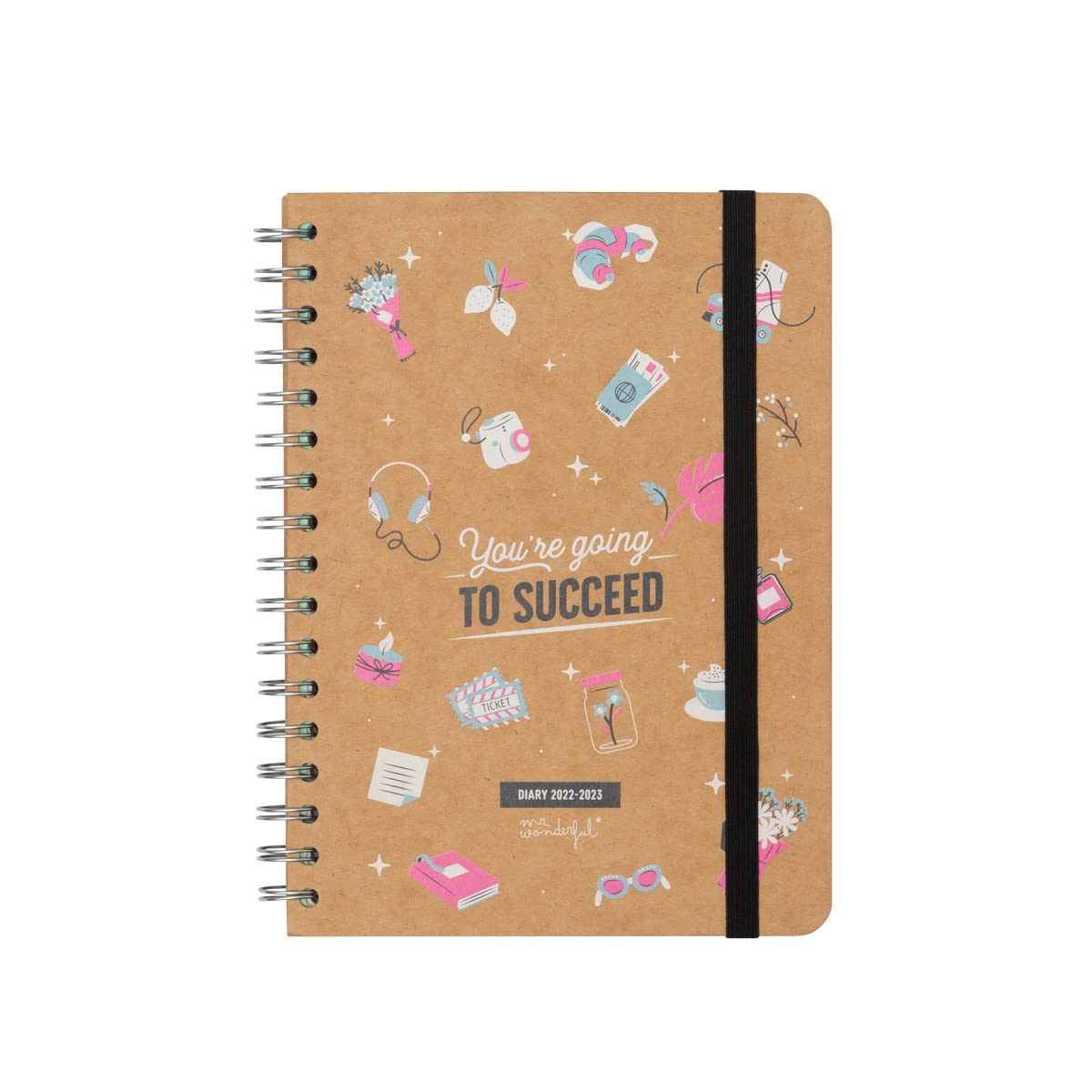 Mr. Wonderful Office Planner 2022-2023 Weekly - You're going to succeed, MULTI