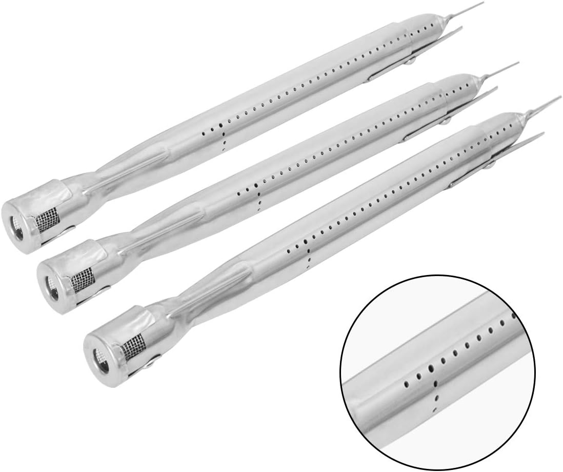 onlyfire 3pcs Universal Stainless Steel Gas Grill Burner Tube Replacement, Extendable from 35cm to 42cm, Diameter 11mm - Image 3