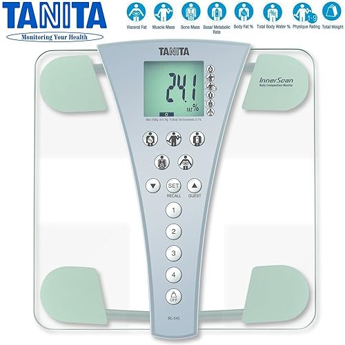 Tanita BC543 Body Composition Monitor Scale Amazon.co.uk Health