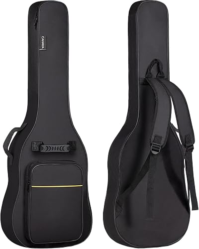 CAHAYA Electric Guitar Bag CY0226 6mm Padding Padded Backpack Black