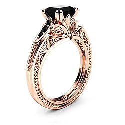 925 Sterling Silver Shiny Full Diamond Black
