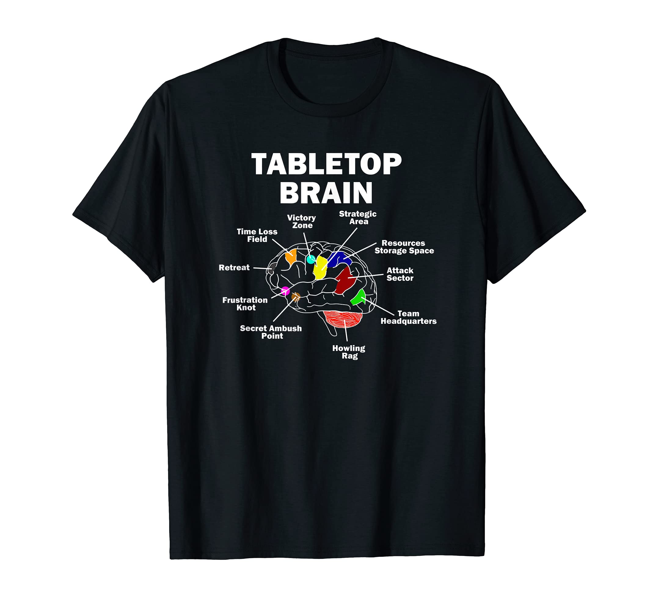 Mens Tabletop Brain Boardgame saying T-Shirt