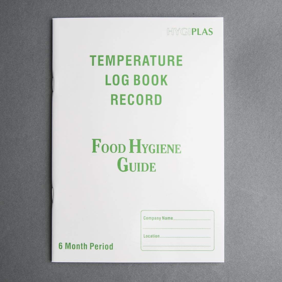 Hygiplas J201 Temperature Log Book