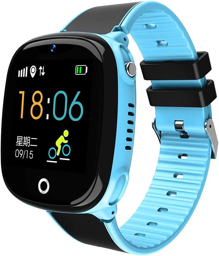 Jiulonerst-HW11 IP67 Waterproof GPS Tracking Security Fence SOS Call Smart Watch with Camera for Children Kids Gift