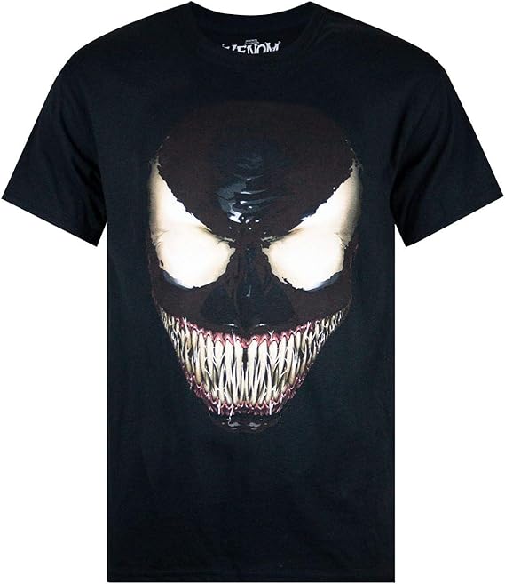Marvel Venom Face Men�s TShirt Amazon.co.uk Clothing