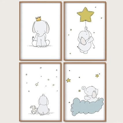 Rudxa Bebe Elephant Lapin Etoile Mur Art Toile Peinture Dessin Anime Affiches Mur Photos Fille Garcon Bebe Enfants Chambre Decor 30x40 Cm X 4 Pcs Sans Cadre Amazon Fr Cuisine Maison Rudxa Bebe Elephant Lapin Etoile Mur Art Toile Peinture Dessin Anime Affiches Mur Photos Fille Garcon Bebe Enfants Chambre Decor 30x40 Cm X 4 Pcs Sans Cadre Amazon Fr Cuisine Maison