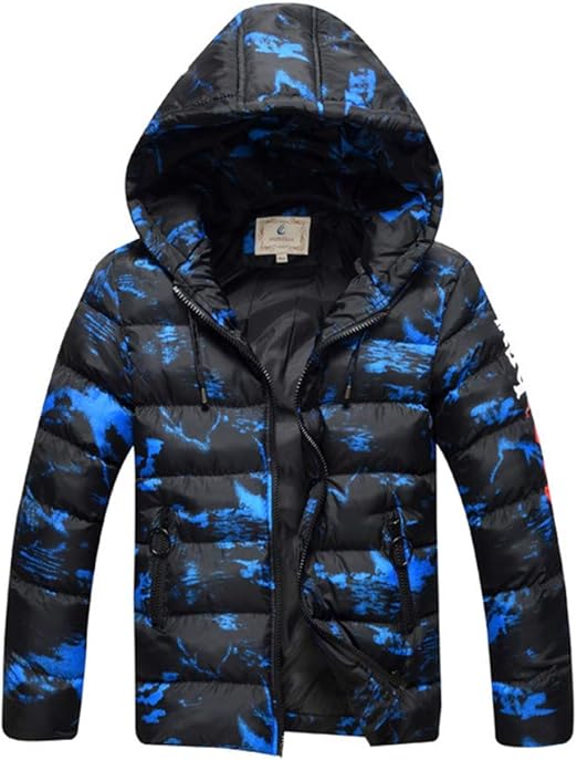 Doudoune Enfant Linboo Garçon - Veste Hiver Chaude Avec Capuche Amovible Et Doublure Polaire 605181