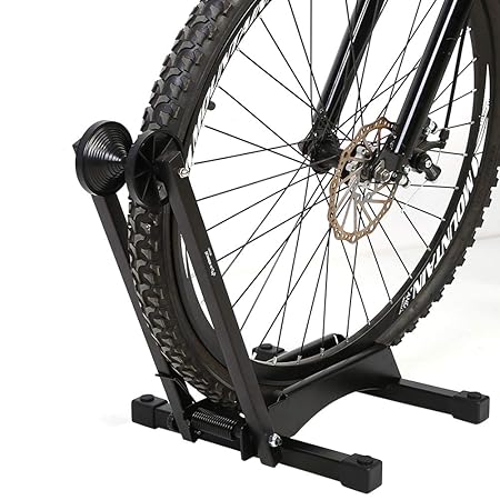 Bike Floor Stand Foldable Bicycle Stand Bike Storage Rack Floor