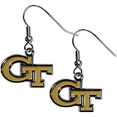 Siskiyou Sports NCAA unisex-adult Chrome Dangle Earrings