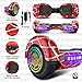 cho Spider Wheels Series Hoverboard UL2272 Certified Hover Board with 6.5 inch Wheels Electric Scooter Smart Self Balancing Wheels (Red)