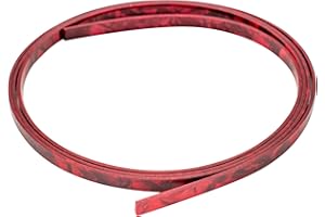 Musiclily Plastic Guitar Binding 1650 * 6 * 1.5mm,Red Pearl
