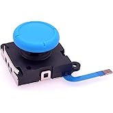 Deal4GO Replacement Joystick Analog ThumbStick Button Control Module for Nintendo Switch Lite or Switch Console Blue (Made by Japan)