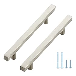 25 Pack 7-3/8 Inch Brushed Nickel Cabinet Handles