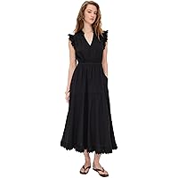 blue dress for baby girl Xirena Linnet Dress - Black main image 1