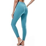 Souke Sports Women's High Waisted Yoga Pants,Tummy Control Workout Running Yoga Leggings with Hidden Pockets