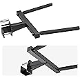 Kipika Y-Shaped Dip Bar for Power Cage with 5/8" or 1" Hole - Dip Bar Attachments for Home Gym - Heavy Duty Power Rack Attachments - Squat Rack Accessories for Strength Training