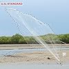 Pisfun-American-Saltwater-Fishing-Cast-Net-for-Bait-Trap-Fish-4ft6ft8ft10ft12ft-Radius-14-Inch-Mesh-Size