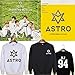 KPOP Astro Album Summer Vibes Sweater Sweatshirt Sanha MJ Rocky Pullover Jacket L Black