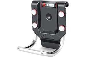 KUNN Hammer Holder for Belt, Quick-Release Tool Holster & Loop, Fits Up to 2.7" Belts, Heavy-Duty Aluminum Alloy Clip for Hammer, Hatchet, Mallet