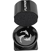 Flipper Magnetic Aquarium Glass Cleaner, Algae Scraper &amp; Scrubber, Standard | For freshwater &amp; saltwater fish tanks, lifts coralline &amp; hard buildup, floats to surface, stainless blade + felt pad