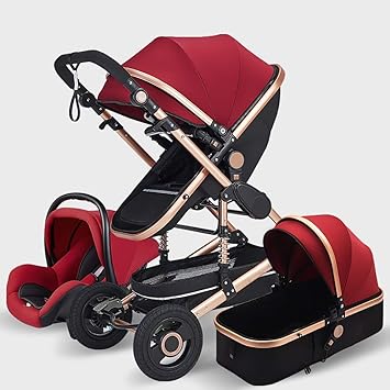 red stroller for boy