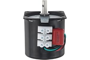 ZVKV 2.5RPM Synchronous Gear Motor, AC Motors 110V 60KTYZ CW/CCW High Torque Permanent Magnet Micro Electric Motor