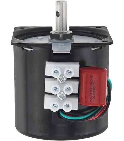 AC Synchronous Motor, 68KTYZ Synchronous Gear Motor CW/CCW AC Permanent Magnet Motor For DIY Generator, Permanent Magnet Motors (30 Turns