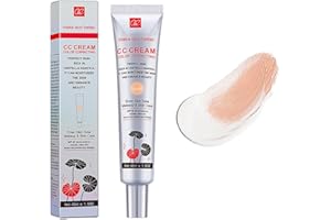 wwaiwenl Color Correcting CC Cream with SPF 25, Coverage Lightweight Foundation, Invisible Pores,Rich In Centella Asiatic,Hydrating Serum,Refine Skin Texture, Avoid Sun Damage (LIGHT, LIGHT)