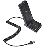 TWAYRDIO KMC-9C Desktop Microphone Base Mic for Kenwood Mobile Radio | Heavy-duty Replacement Microphone, 8-pin RJ45 Plug, Rugged Build, for TK-7180 TK-8180 NX-700 NX-800 TK-981 Transceiver