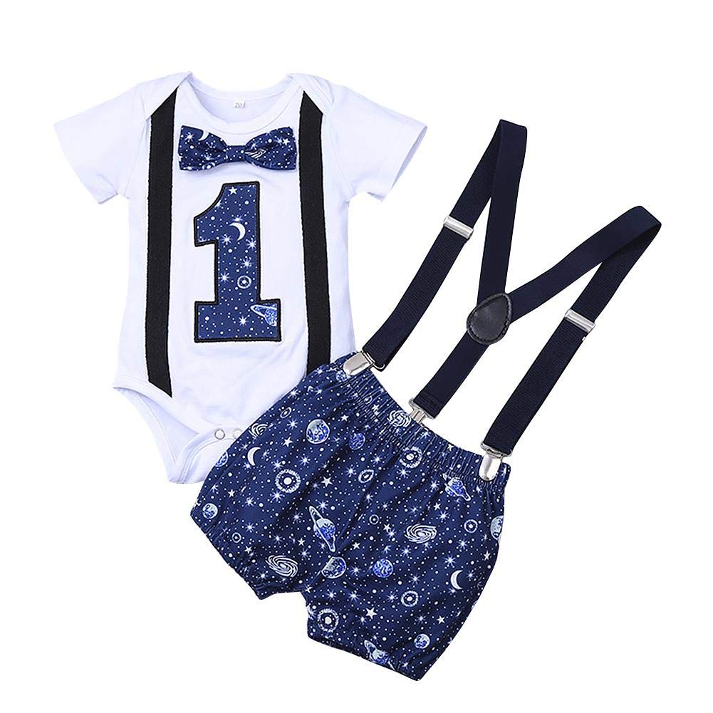 baby boy 1st birthday cake smash outfit