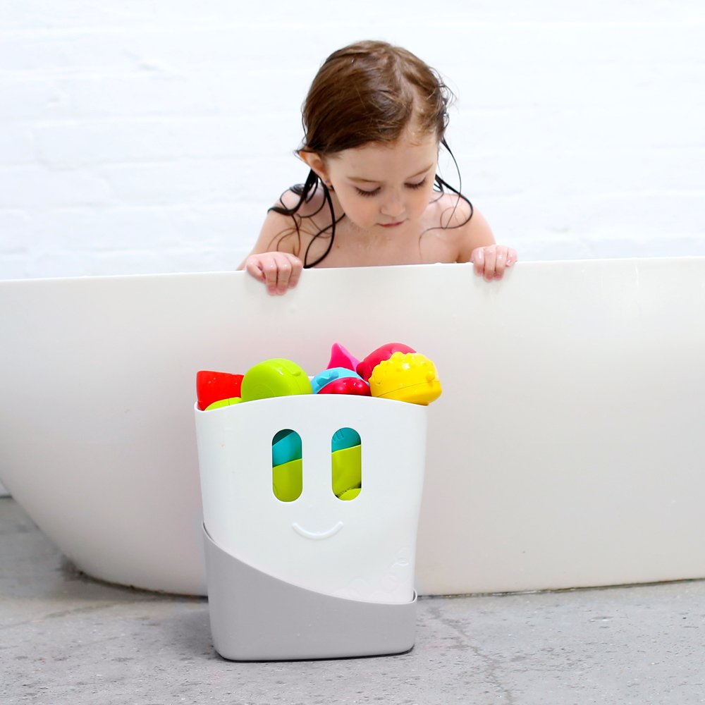 Ubbi Freestanding Bath Toy Organizer Bath Caddy with Removable Drying
