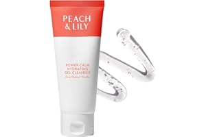 Peach & Lily - Power Calm Hydrating Gel Cleanser (3.38 oz) - Face Wash & Facial Cleanser - Light Makeup Remover - Chamomile, Cucumber Fruit & Cica - Self Care - Vegan & Cruelty Free - Korean Skincare
