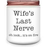 Homsolver Gifts for Wife from Husband, Wedding Birthday, Mothers Fathers Day,Christmas, Anniversary, Valentines, Romantic Scented Candles