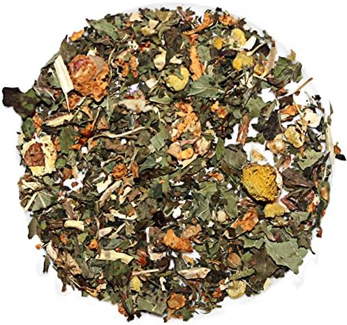 Capital Teas Organic Premium Purifying Herbal Tea Decaf Helps Relieve Stress and Strengthen Immune System, 16 Ounce