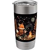 Fox Lover Vixen Foxes Wildlife Animal Foxes Stainless Steel Insulated Tumbler