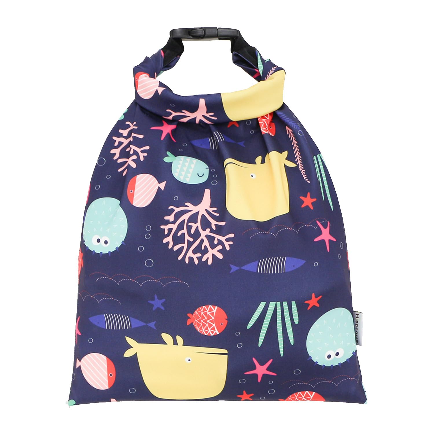 ZEACCT Waterproof Multi-Purpose Organiser - Reusable Wet/Dry Bag with Secure Buckle Closure, Ideal for Swimwear, Nappies & Daycare Essentials