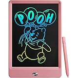 TEKFUN LCD Writing Tablet Doodle Board, Girls Toys Colorful Drawing Tablet Writing Pad, Girls Gifts Toys for 3 4 5 6 7 Year O