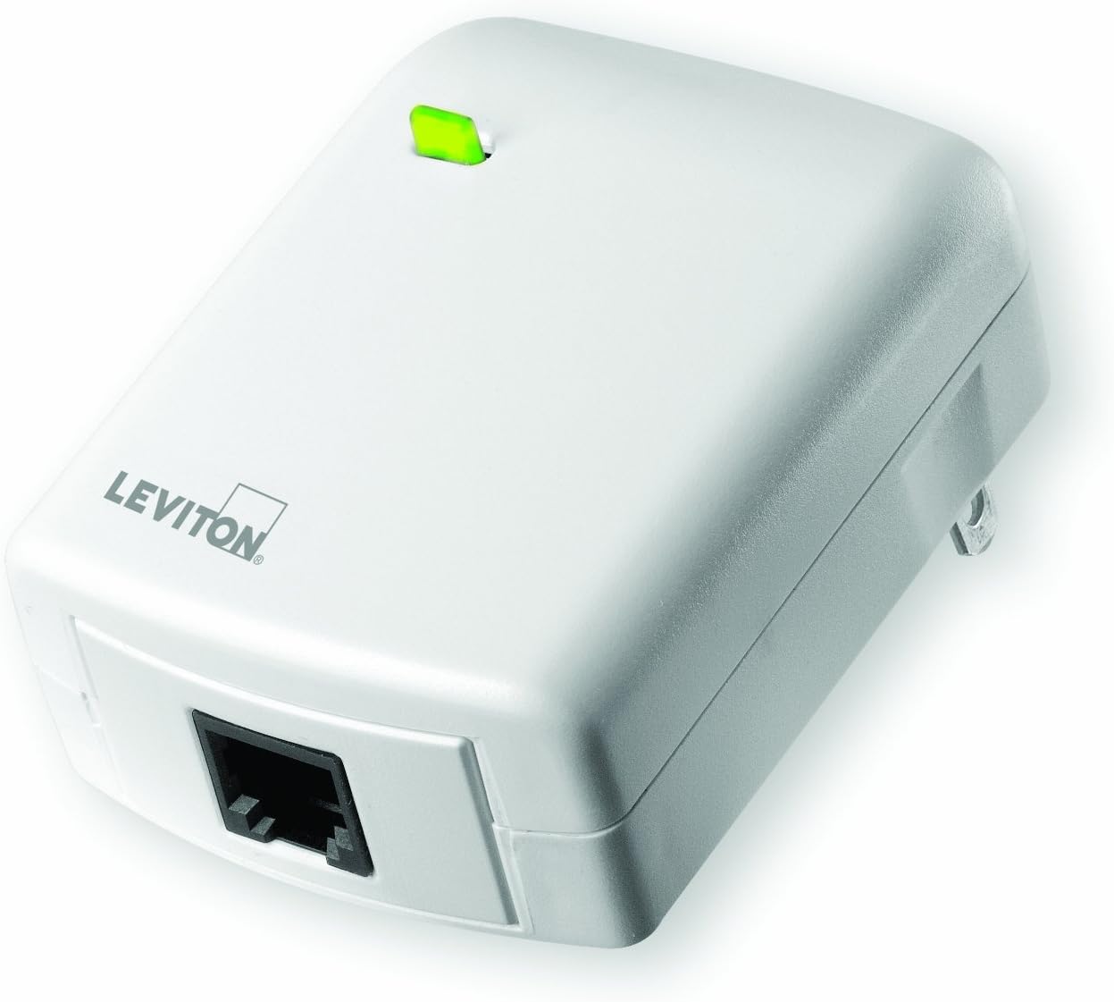 Leviton VRC0P-1LW Vizia RF + Plug-In Serial Interface Module RS232 ASCII Interface, White