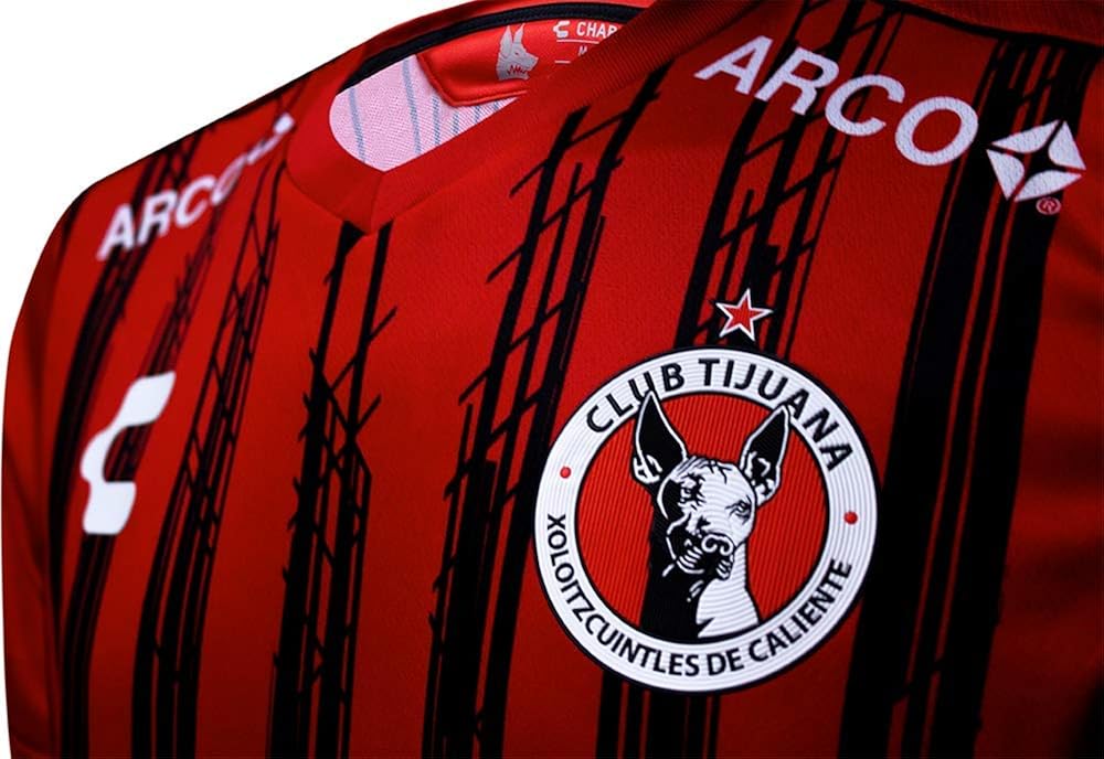 Amazon Com Charly Official Xolos De Tijuana Home Jersey 19 Season Small Red Clothing