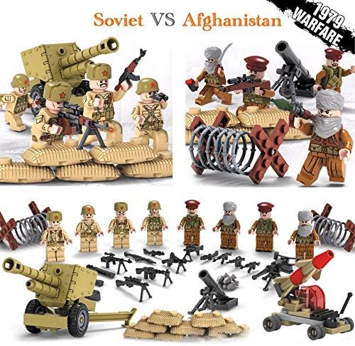 Panamat Action & Toy Figures - World War II WW2 German Assault Special Force Military Building Block Toys Small Army Solider Figures Commander with Weapon 1 PCs