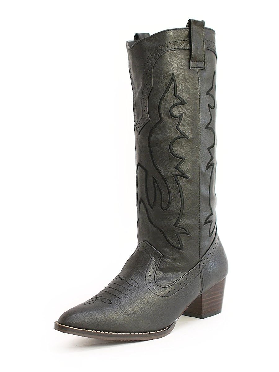 Antelope Western boots Women's Black Middle Boots6.5 B(M) US Boots