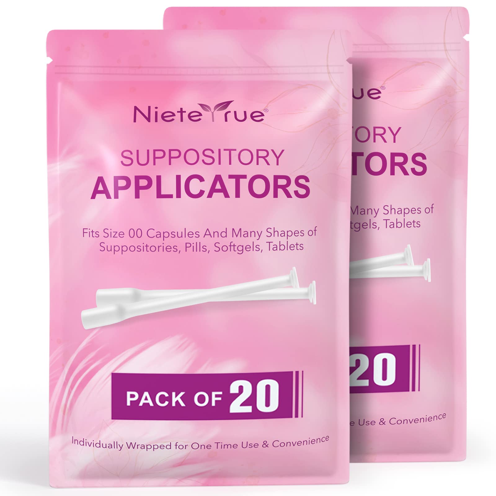 Nieteyrue (40 Packs) Disposable Vaginial